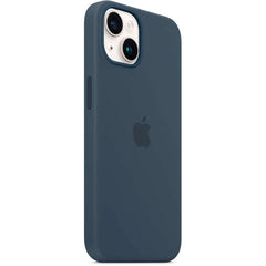 Apple iPhone 14 Silicone Case With Magsafe Storm Blue Price in Dubai