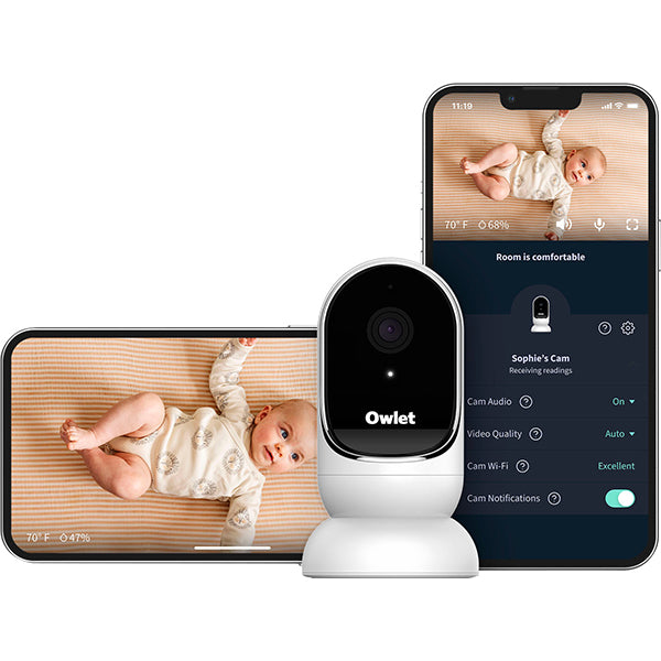 Owlet Cam Smart Baby Monitor HD Video Monitor with Camera